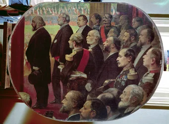 Verdeling van de vlaggen, 14 juli 1880